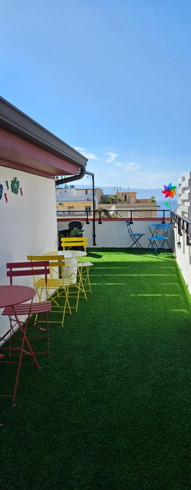 B&B Fuori Squadro - In Centro Con Terrazza Relax Vista Mare Reggio di Calabria Dış mekan fotoğraf