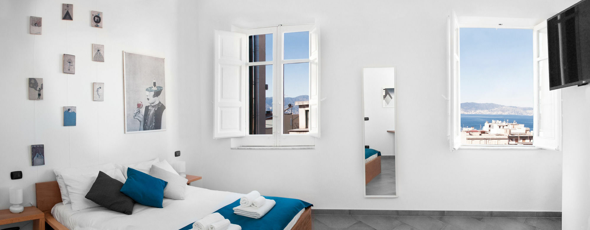 B&B Fuori Squadro - In Centro Con Terrazza Relax Vista Mare Reggio di Calabria Dış mekan fotoğraf