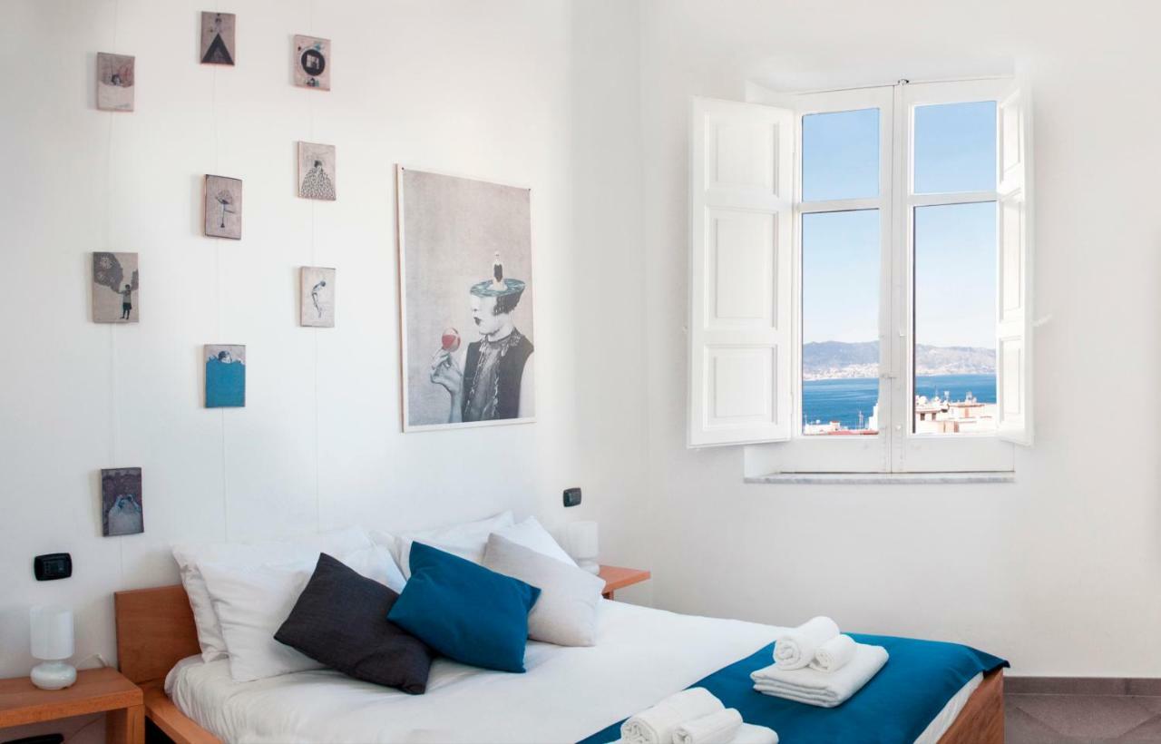 B&B Fuori Squadro - In Centro Con Terrazza Relax Vista Mare Reggio di Calabria Dış mekan fotoğraf